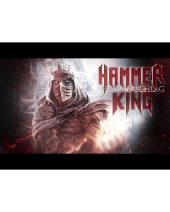 HAMMER KING - Hammer King / BLACK LP