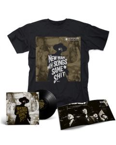 ME AND THAT MAN - New Man, New Songs, Same Shit, Vol.1 / BLACK LP + Cover T-Shirt Bundle