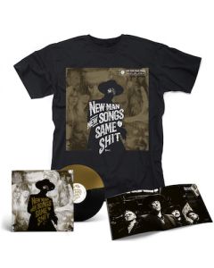 ME AND THAT MAN - New Man, New Songs, Same Shit, Vol.1 / BLACK GOLD SPLIT LP + Cover T-Shirt Bundle