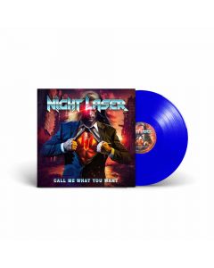 NIGHT LASER - Call Me What You Want / Limited Edition Blue Vinyl LP