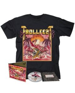 TROLLFEST - Flamingo Overlord / Digipak CD + T-Shirt Bundle PRE-ORDER RELEASE DATE 5/27/22