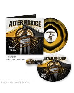 ALTER BRIDGE - Pawns & Kings / Black Gold Inkspot LP With Slipmat + Record Butler PRE-ORDER RELEASE DATE 10/14/22