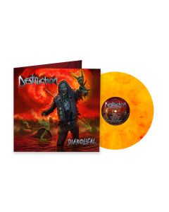 DESTRUCTION - Diabolical / LIMITED EDITION YELLOW RED MARBLE LP PRE-ORDER ESTIMATED RELEASE DATE 4/8/22