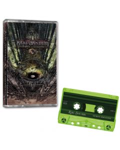 KARL SANDERS - Saurian Apocalypse / LIMITED EDITION Neon Green Cassette PRE-ORDER RELEASE DATE 7/22/22