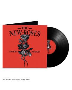 THE NEW ROSES-Sweet Poison/ LP BLACK