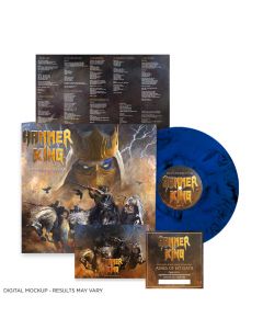 HAMMER KING - Kingdemonium / LIMITED EDITION Blue Black Marble LP