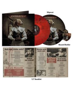OOMPH!-Richter und Henker / Limited Edition RED BLACK MARBLE Vinyl 2LP + Slipmat + Record Butler