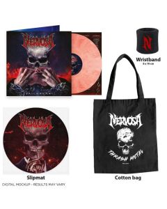 NERVOSA - Jailbreak / Limited Edition Die Hard Red White Marbled LP + Wristband + Slipmat in Tote Bag