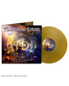 AMBERIAN DAWN - Take A Chance: A Metal Tribute To Abba / Gold LP PRE-ORDER RELEASE DATE 1/6/23