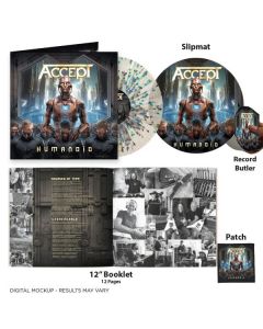 ACCEPT - Humanoid / Limited Die Hard Edition Multicolored Splatter Vinyl LP With Slipmat + Record Butler + Patch - Pre Order Release Date 4/26/2024