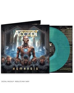 ACCEPT - Humanoid / Limited Edition Translucent Turquoise Vinyl LP - Pre Order Release Date 4/26/2024