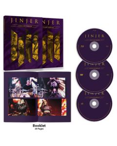 JINJER - Live In Los Angeles / A5 Digipak CD+DVD + Bluray - BACKORDERED ESTIMATED SHIP DATE 5/29/2024