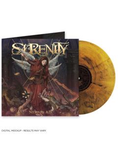 SERENITY - Nemesis AD / Limited Edition Gold Black Marbled Vinyl LP / PRE-ORDER RELEASE DATE 10/27/2023