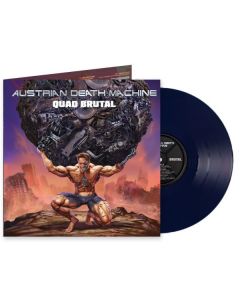 AUSTRIAN DEATH MACHINE - Quad Brutal /  Solid Blue LP -  Pre Order Release Date 2/23/2024