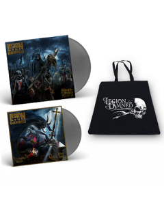 LEGION OF THE DAMNED-Slaves Of The Shadow Realm/Limited Edition SILVER Vinyl Gatefold LP+7 Inch+Cotton Bag