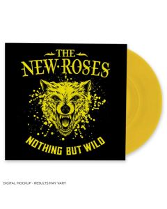 THE NEW ROSES - Nothing But Wild / Limited Edition Sun Yellow Transparent LP 