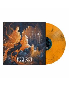 RED ROT - Borders of Mania / Orange Black Marbled Vinyl LP