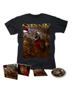 SERENITY-Lionheart/Limited Edition Digipack CD + T-Shirt Bundle
