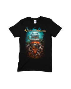 VISIONS OF ATLANTIS - Pirates Over North America 2024 / Full Color Tour Shirt + Poster