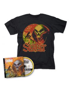 STALKER - Black Majik Terror / CD + T-Shirt Bundle
