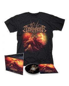 STORMRULER - Under The Burning Eclipse / Digipak CD + T-Shirt Bundle