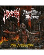 MASTER / DISASTROUS MURMUR - Total Destruction / BLACK Split 7 Inch 