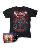VICTORIUS - Space Ninjas From Hell / CD + T-Shirt Bundle
