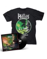 HÄLLAS - Conundrum / BLACK LP + T-Shirt Bundle