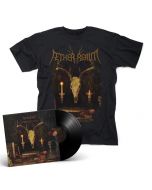 AETHER REALM - Redneck Vikings From Hell / BLACK LP + T-Shirt Bundle