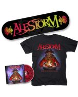 ALESTORM - Curse Of The Crystal Coconut / CD + T-Shirt + Skateboard Bundle