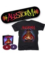 ALESTORM - Curse Of The Crystal Coconut / 2CD Mediabook + T-Shirt + Skateboard Bundle