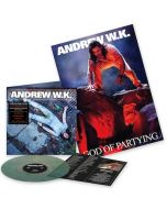 ANDREW W.K. - God Is Partying / NAPALM EXCLUSIVE LIMITED EDITION MARBLE GREEN LP W/ POSTER