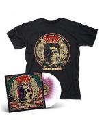 BPMD - American Made / RED WHITE AND BLUE SPLATTER Gatefold LP + Shirt Bundle BACKORDERED WILL SHIP BY 6/19