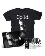 COLD - The Things We Can't Stop / Black LP + 7 Inch + T-Shirt Bundle