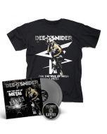DEE SNIDER - For The Love Of Metal Live / SILVER 2LP + DVD + T-Shirt Bundle