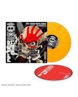 FIVE FINGER DEATH PUNCH - AfterLife / LIMITED EDITION NAPALM RECORDS EXCLUSIVE YELLOW MARBLE LP W/ SLIPMAT