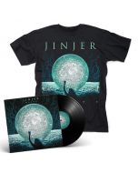 JINJER - Macro / BLACK LP + Macro T-Shirt Bundle