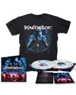 KAMELOT - I Am The Empire - Live From The 013 / LIMTED EDITION BLUE MARBLE 2LP + DVD + T-Shirt Bundle