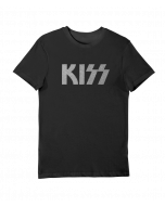 Kiss Logo White/ T-Shirt