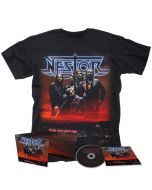 NESTOR - Kids In A Ghost Town / Digisleeve CD + T-Shirt Bundle PRE-ORDER RELEASE DATE 9/30/22