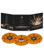 VILLAGERS OF IOANNINA CITY - Through Space and Time (Alive in Athens 2020) / Limited Edition Orange Black Marble 3LP