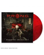 PRONG- State of Emergency / Limited Edition Red Black Marbled LP - PRE ORDER RELEASE DATE 10/06/2023