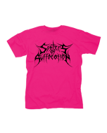 SISTERS OF SUFFOCATION-Pink Logo/T-Shirt