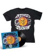 STONED JESUS - First Communion / BLACK LP + T-Shirt Bundle