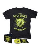 THE NEW ROSES - Nothing But Wild / Digipak CD + T-Shirt Bundle