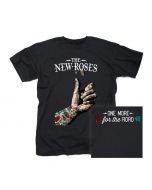 THE NEW ROSES-One More For The Road/T-Shirt