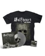 WOLFHEART - Skull Soldiers / SILVER LP + PATCH + T-Shirt BUNDLE