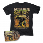 DEVILDRIVER-Outlaws 'Til The End Vol. I/CD + T-Shirt Bundle