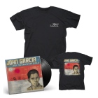 JOHN GARCIA-John Garcia And The Band Of Gold/Limited Edition BLACK Vinyl LP + T-Shirt Bundle