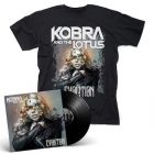 KOBRA AND THE LOTUS - Evolution / Black LP + T-Shirt Bundle